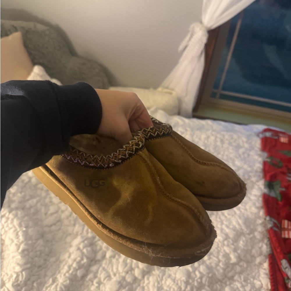 UGG Women's Brown Cozy Slippers